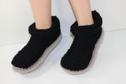 Adult Super Chunky Cuff Boots