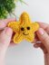 Crochet star pattern, NO SEW Christmas star ornament, easy crochet pattern