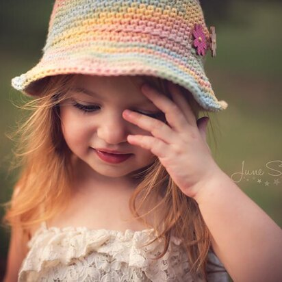 Crochet Sun Hat, Bucket Hat