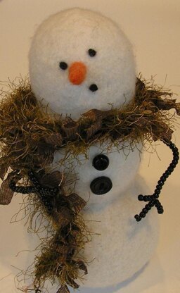Felted Snowman Accessories
