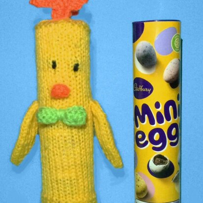 Easter Chick Mini Eggs Tube Cover