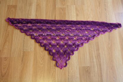 Diamonds In the Rough Scarf/Shawl