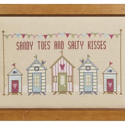 Historical Sampler Company Sandy Toes - Downloadable PDF