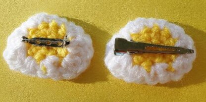 Crochet Egg Pin/Hair Clip and Keychain Pattern Bundle