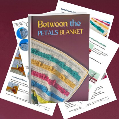 Between the Petals Baby Blanket