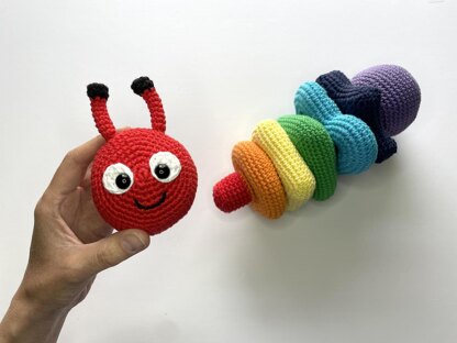 Caterpillar Stacking Toy