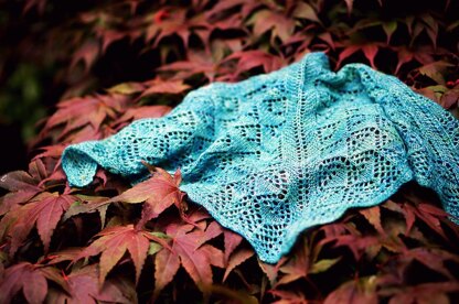 Rosemarie's Garden Shawl