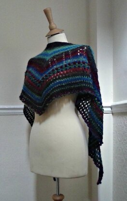 Autumn Berries Shawl