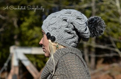 Hourglass Cabled Beanie & Slouch