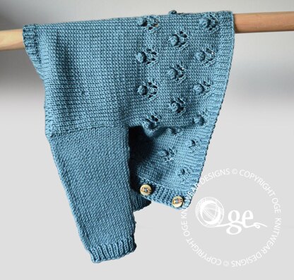 Freckles Bottom Up Cardigan - P289