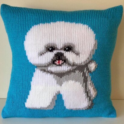 Bichon Frise Cushion Cover