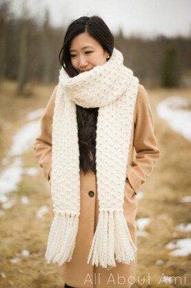 Chunky Dotty Beanies & Scarf