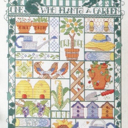 One Who Plants A Garden Sampler - PDF