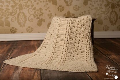 Braided Cable Block Throw