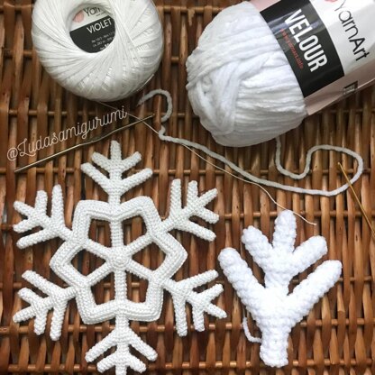 3D snowflake Christmas ornament