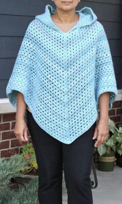 Fantastic Crochet Hooded Shawl Ideas  Crochet cape pattern, Crochet,  Crochet poncho free pattern