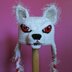 Wolf Beanie with Earflaps & Braids