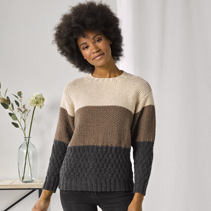 1116 Tributary - Jumper Knitting Pattern for Women in Valley Yarns Amherst