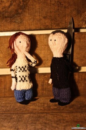 Little Knitted Sarah Lund - The Killing