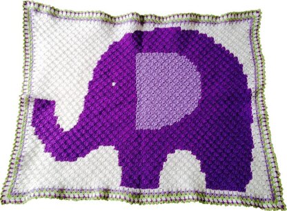Cute Elephant Blanket