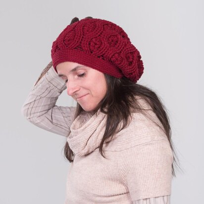 Dancing Trees Reversible Slouchy Hat