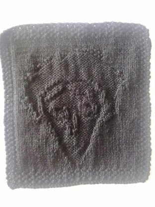 Victor Van Dort Knitted Dishcloth Pattern