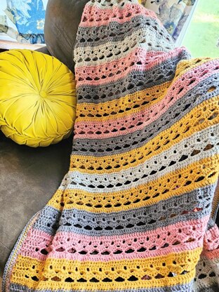 Dusk Blossom Throw