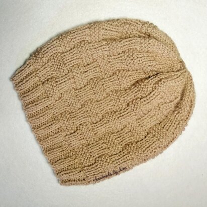 XY1 MAD Slouch Beanie Knitting Pattern