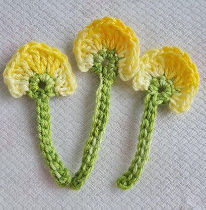 Framed Flower Brooches