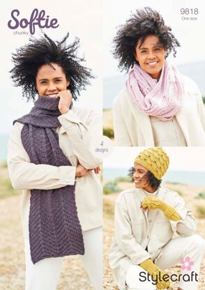 Women Accessories in Stylecraft Softie - 9818 - Downloadable PDF