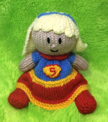 Supergirl choc orange cover / toy