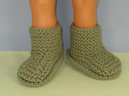 Simple Superfast Children's Garter Stitch Ankle Boots