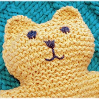 Fast-Finish Teddy (In-Depth-Instruction Version) - knitting pattern