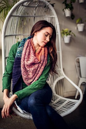 Pastel Gemstones Shawl