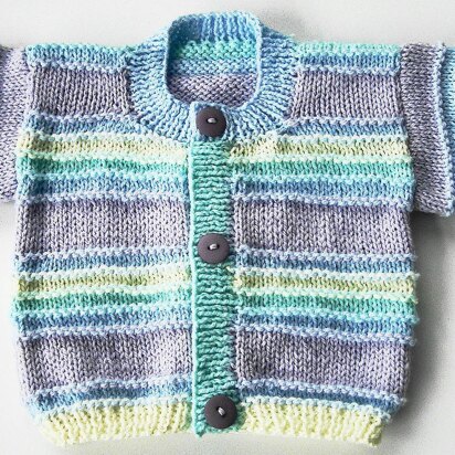 BABY CARDIGAN RAINBOW