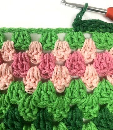 Granny Rose Scarf