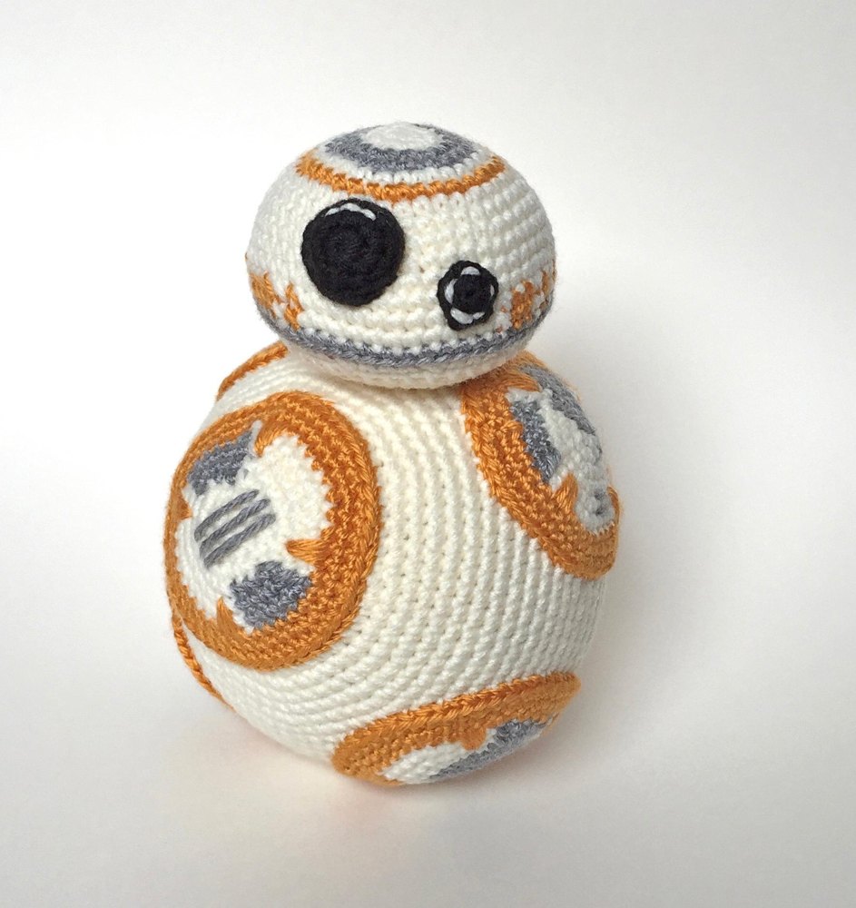 BB 8 Crochet pattern by Ms Premise Conclusion LoveCrafts