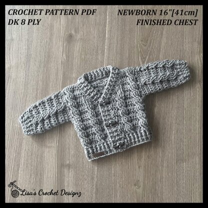 Ethan Newborn Cardigan