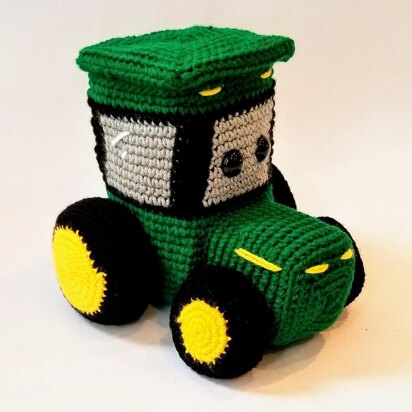 Cute Crochet Tractor