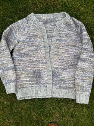 Stonewash cardigan