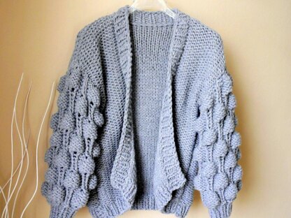 Strickanleitung - EASY - BUBBLE - CARDIGAN - No.194