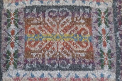 Fairisle Patch Cushion