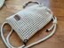 Mobile phone crossbody shoulder bag crochet pattern T19
