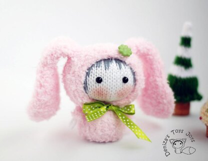 Pink Bunny Doll. Tanoshi series toy.
