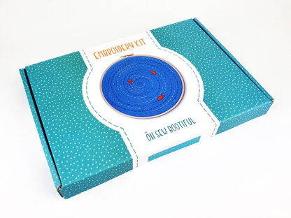 Oh Sew Bootiful Fish Pond Embroidery Kit - 6in