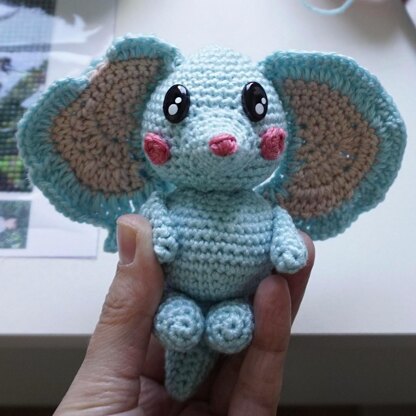 Crochet Pattern Mouse Elfi!