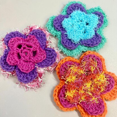 Spring Flower Scrubby