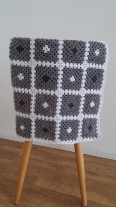 Blue & Grey baby blankets pattern bundle