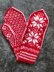 Snowflakes Selbu Mittens