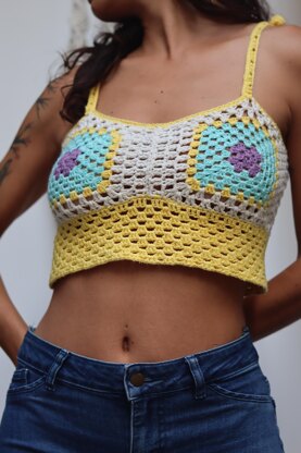 Granny Square Top